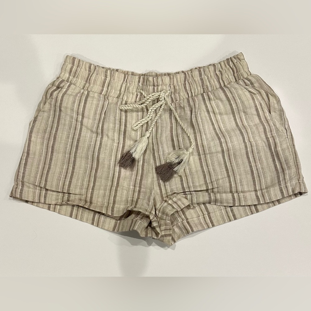 Linen Shorts Size M